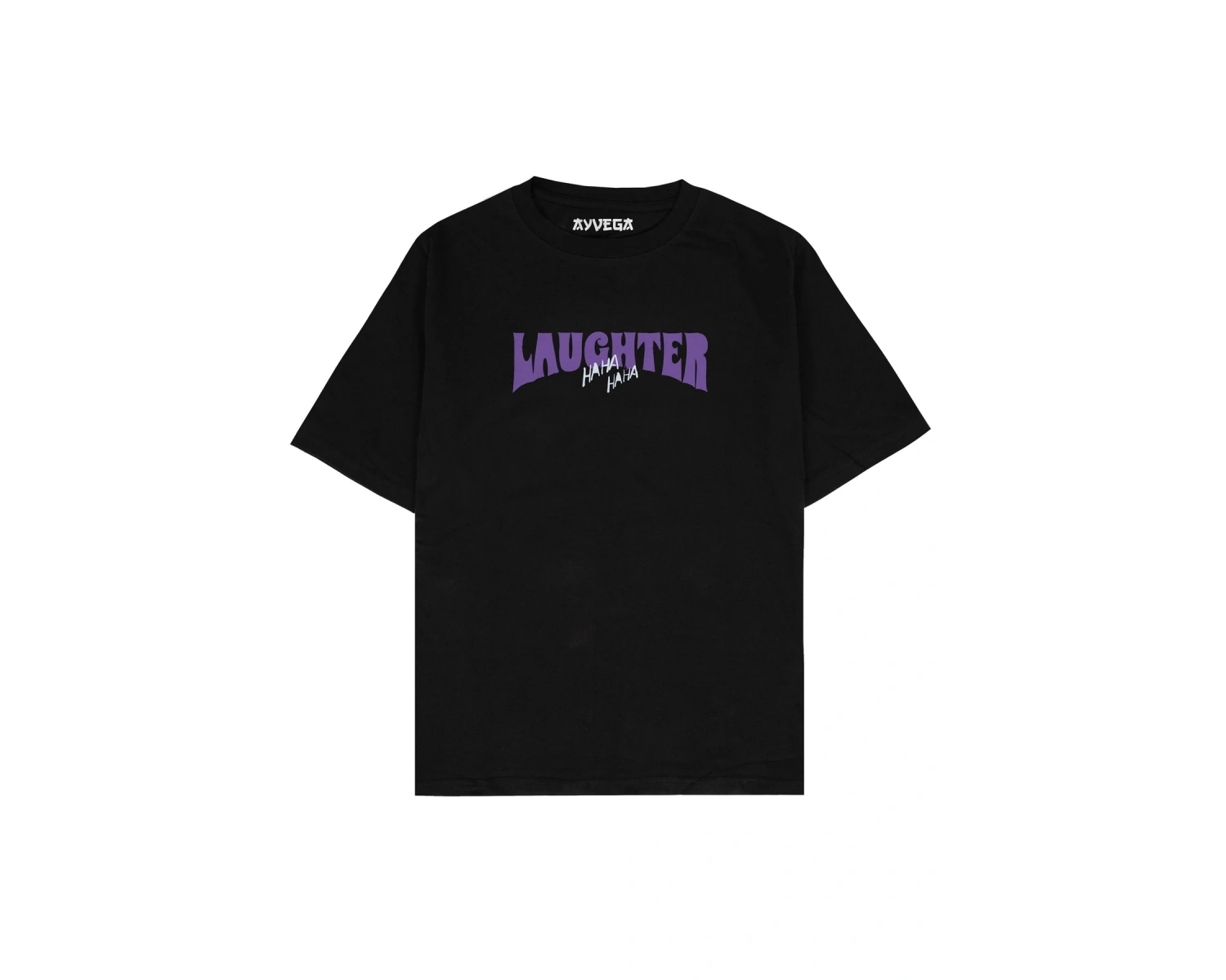 Laughter Siyah Oversize Unisex T-shirt