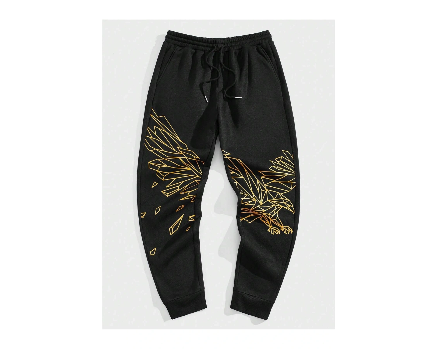 LEGND Eagle Print Drawstring Waist Eşofman Altı