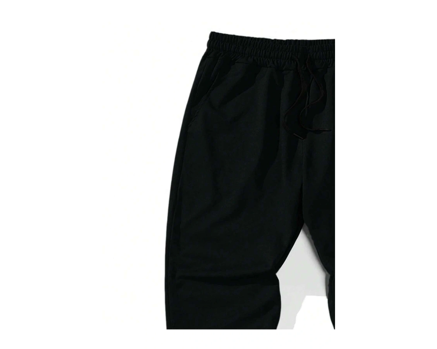 LEGND Fire & Letter Graphic Drawstring Waist Eşofman Altı