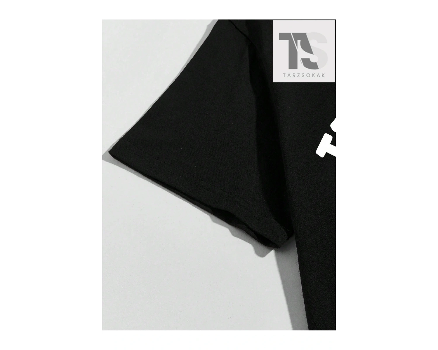 LEGND Kafatası El Ve Çiçek Baskılı Kısa Kollu Erkek Tişört