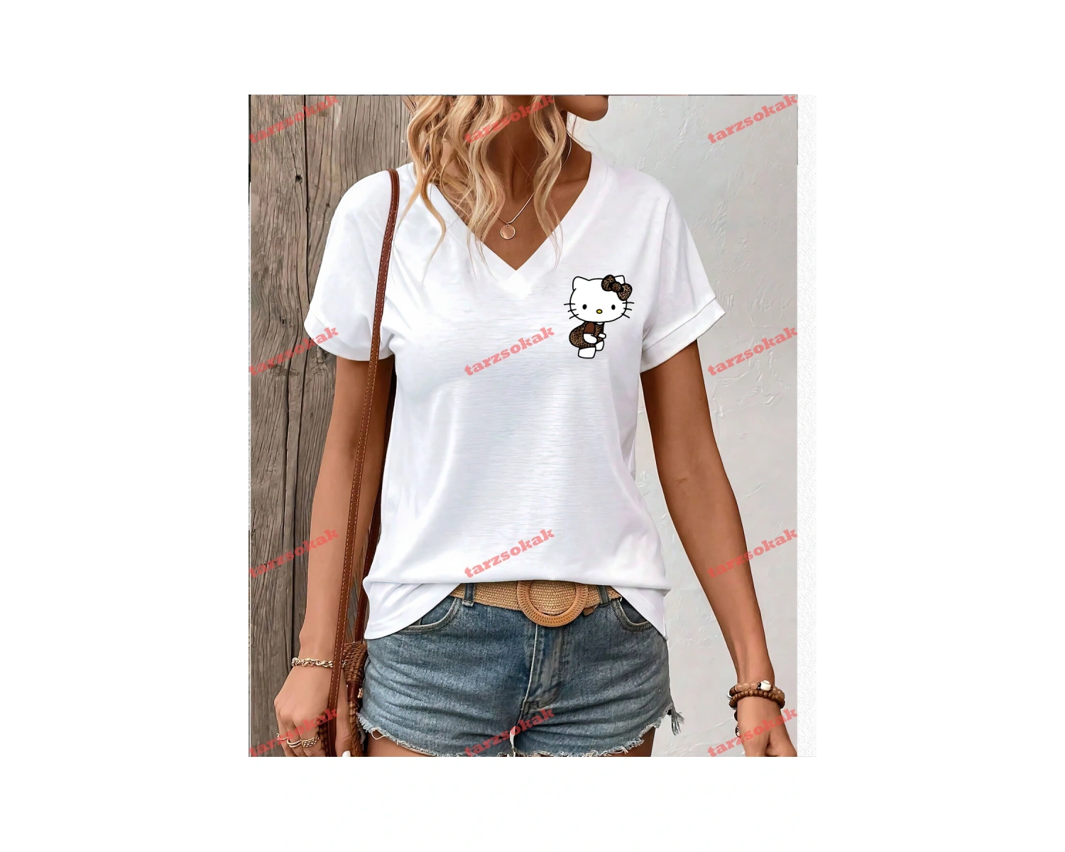 LEOPAR DESENLİ HELLO KİTTY 4