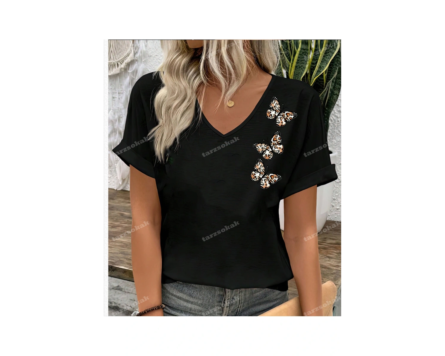 LEOPAR DESENLİ KELEBEK 1