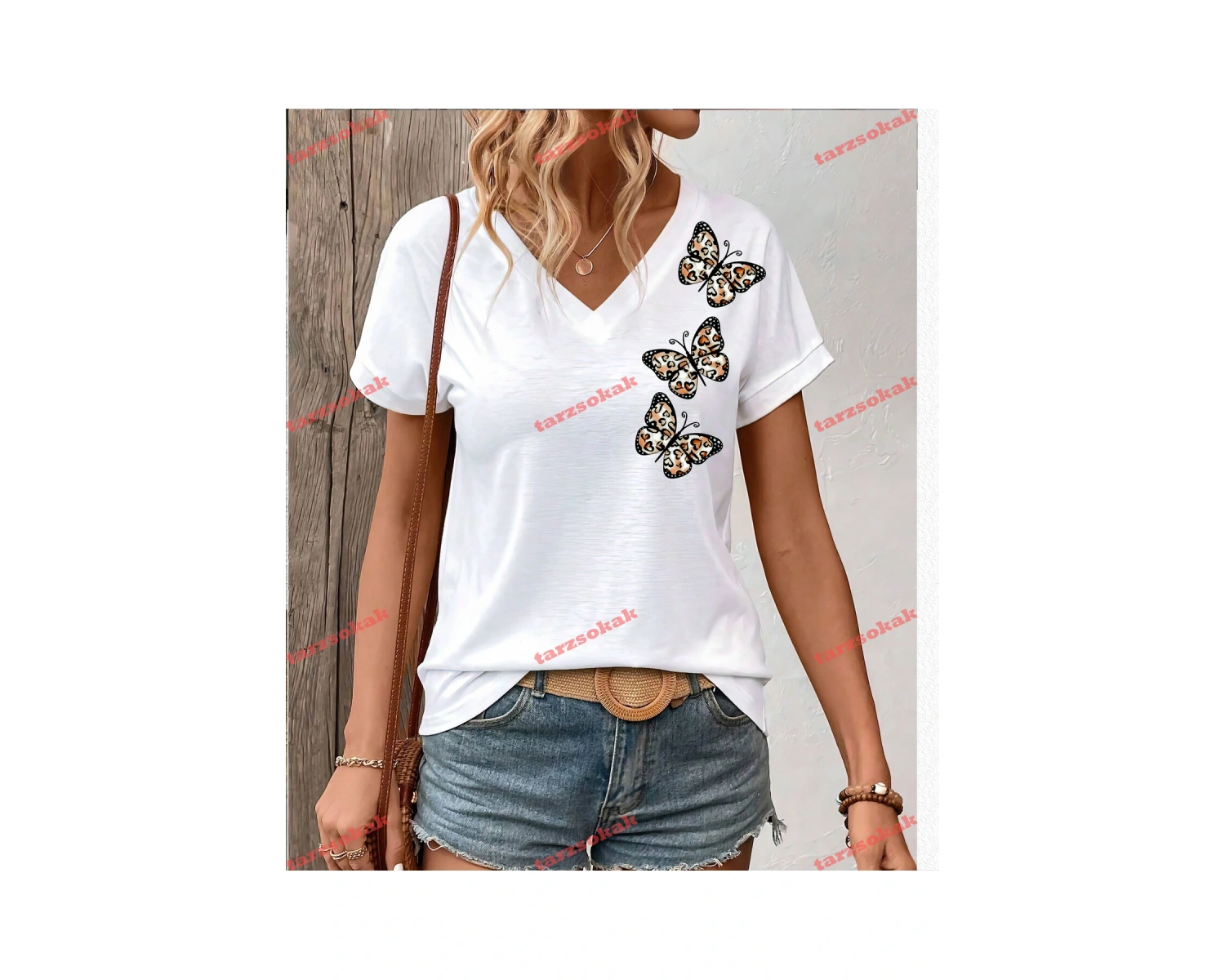 LEOPAR DESENLİ KELEBEK 1