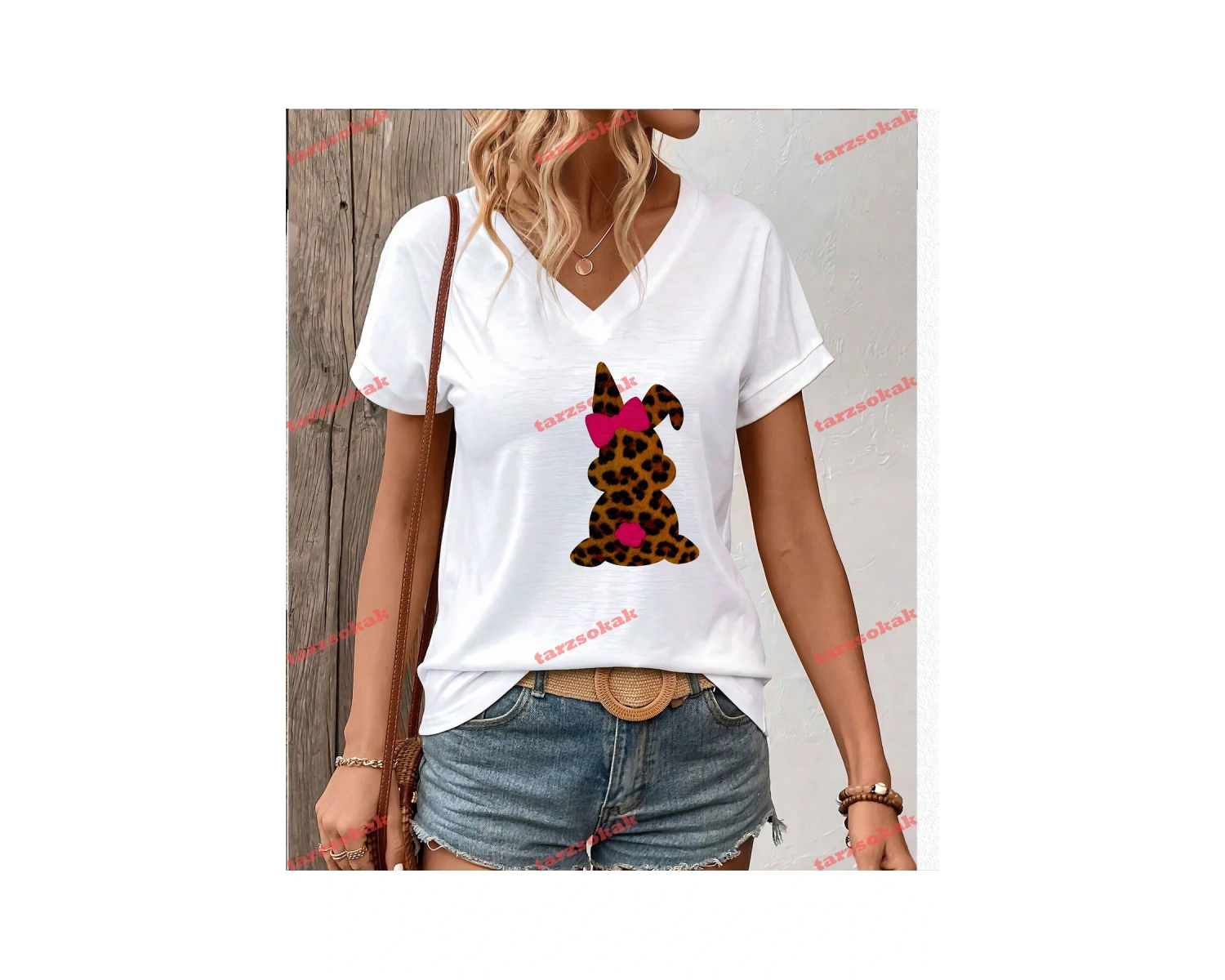 LEOPAR DESENLİ TAVŞAN BUNNY