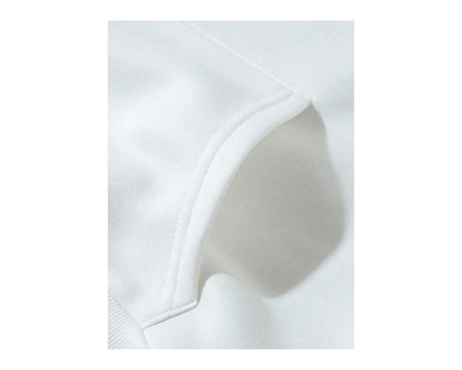 Letter & Bike Print Drop Shoulder Drawstring Hoodie Beyaz