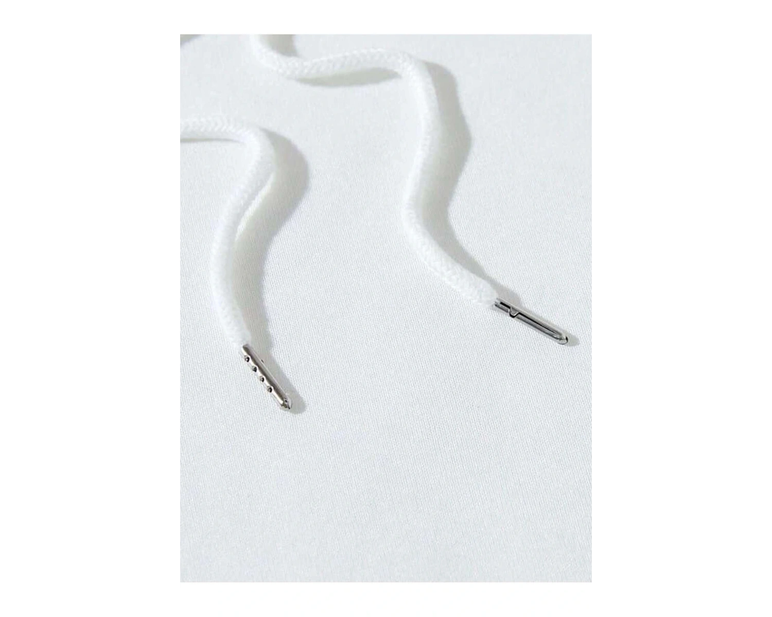 Letter & Bike Print Drop Shoulder Drawstring Hoodie Beyaz