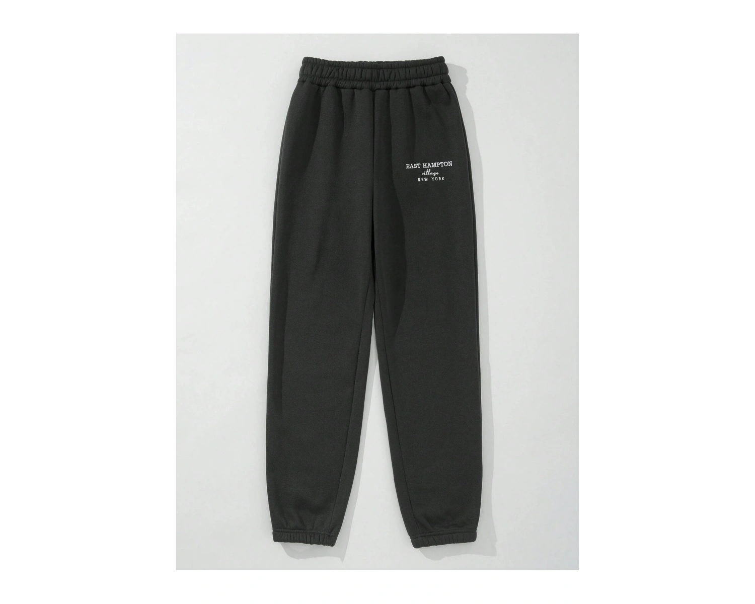 Letter Embroidery Thermal Lined 4 Mevsim Eşofman