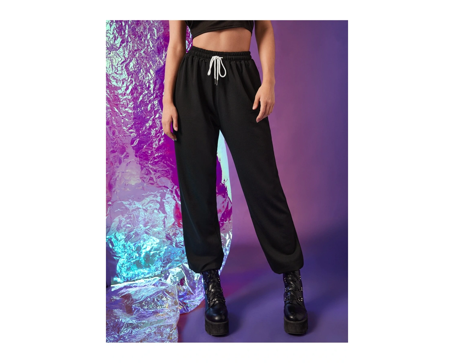 Letter Fire Graphic 4 Mevsim Eşofman