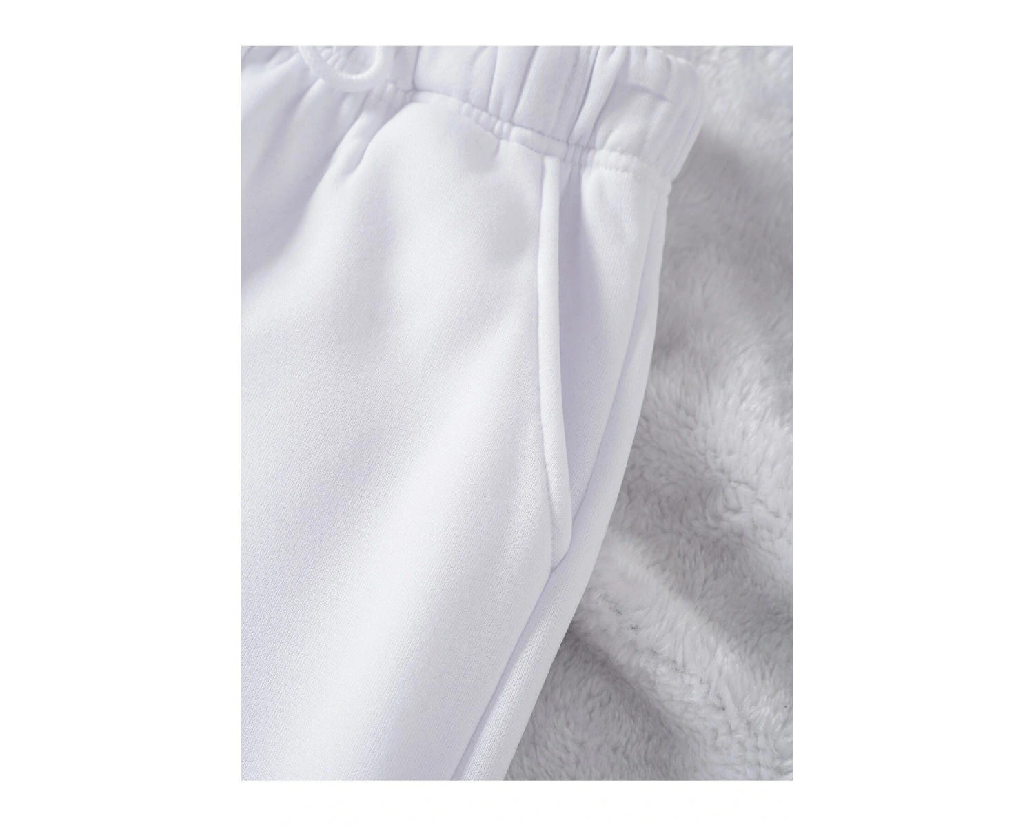 Letter Graphic Drawstring Waist 4 Mevsim Eşofman