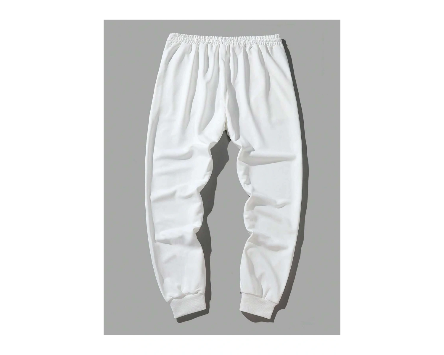 Letter Graphic Drawstring Waist Eşofman Altı