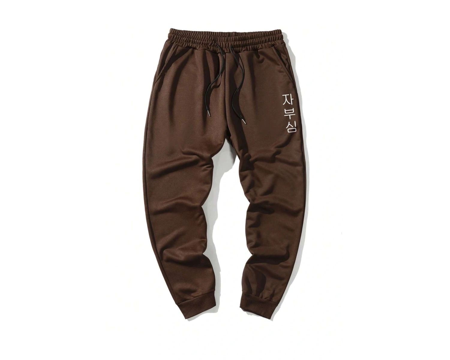 Letter Graphic Drawstring Waist Eşofman Altı