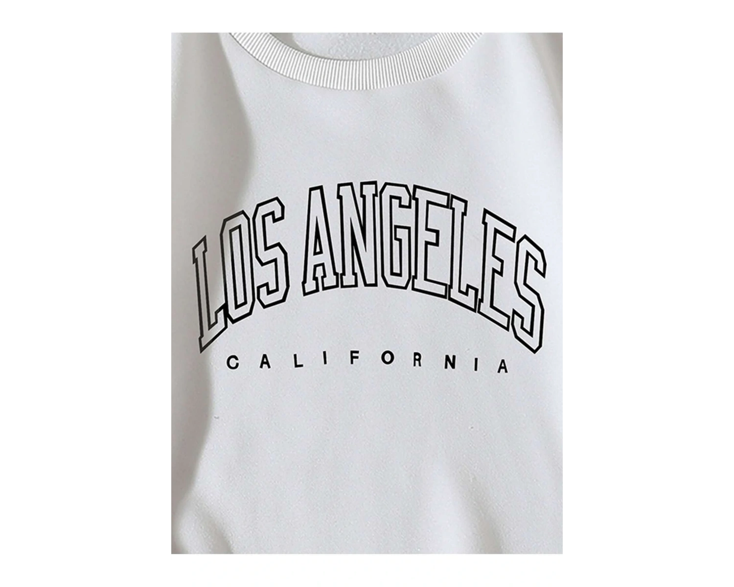 Letter Graphic Drop Shoulder Lined Sweatshirt MAVİRENK