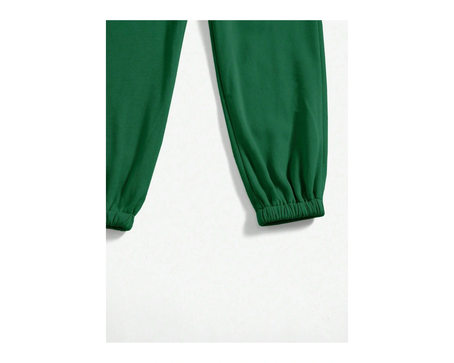 Letter Graphic Elastic Waist 4 Mevsim Eşofman