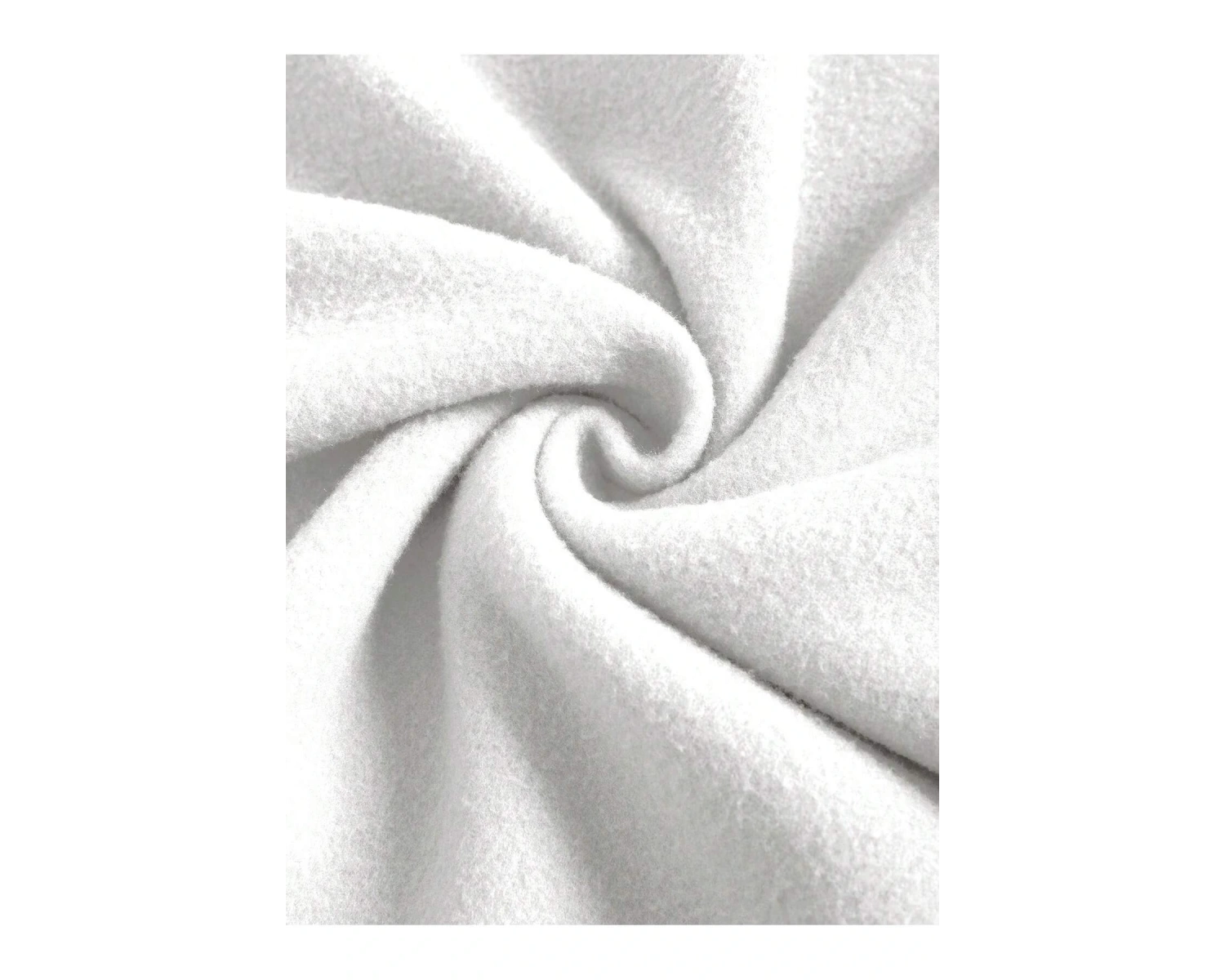 LUNE Cartoon Cat Print Lined Sweatshirt Beyaz