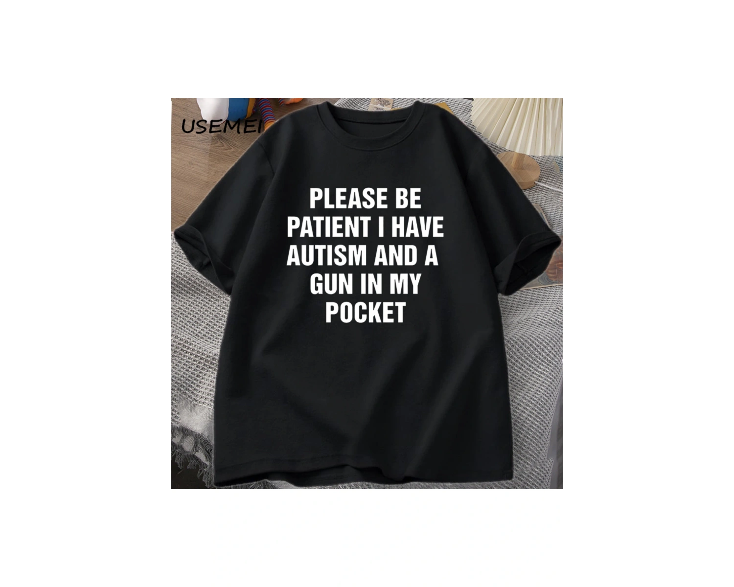 Lütfen sabırlı olun var T Shirt erkek kadın şaka T-Shirt Harajuku sokak üst streç nefes 2884