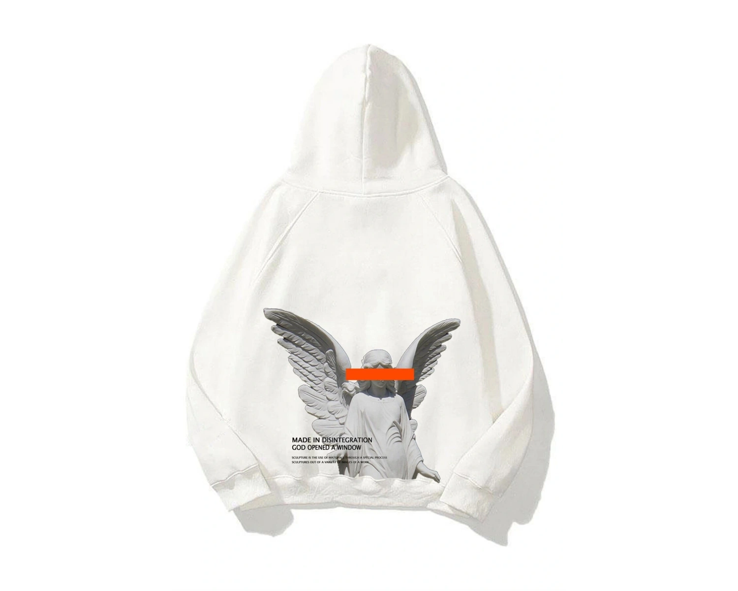 Made In Disintegration Beyaz Unisex Sweatshirt