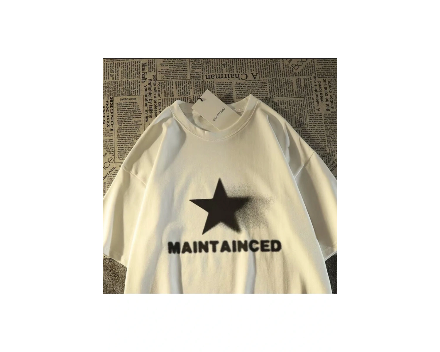 MAINTAINCED T-SHIRT OVERSİZE
