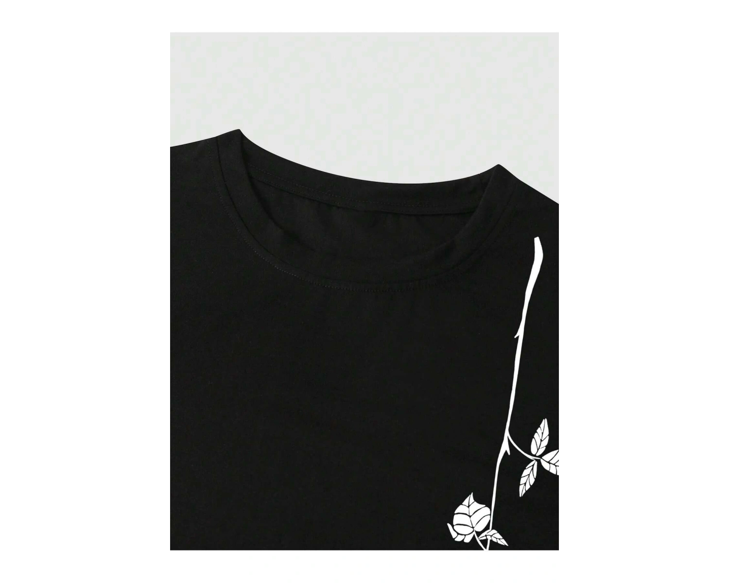 Manfinity Homme 2 Adet/Takım Erkek Çiçek Desenli Tişört Ve Şort Takımı