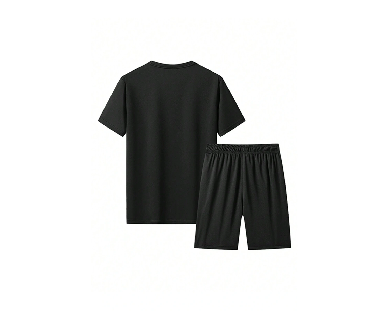 Manfinity Homme 2li Erkek Günlük Basit Kısa Kollu Tişört Ve Şort Takımı