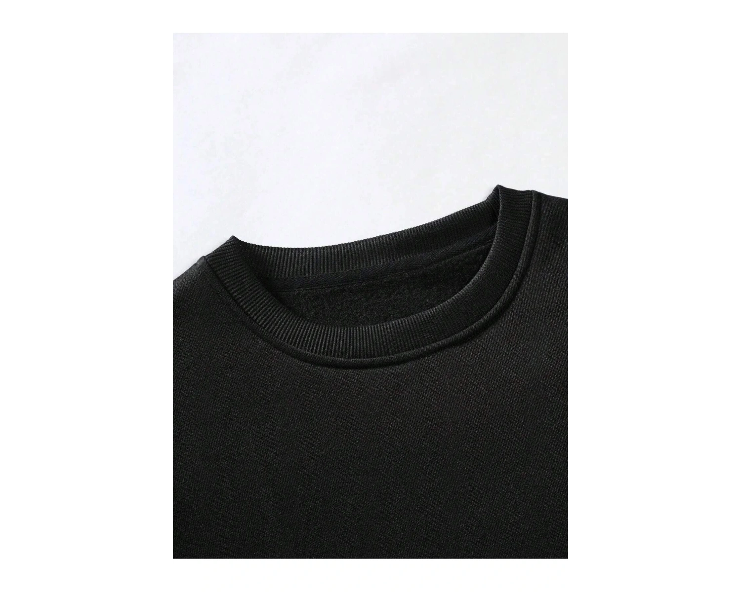 Manfinity Homme Hand Print Drop Shoulder Sweatshirt Beyaz