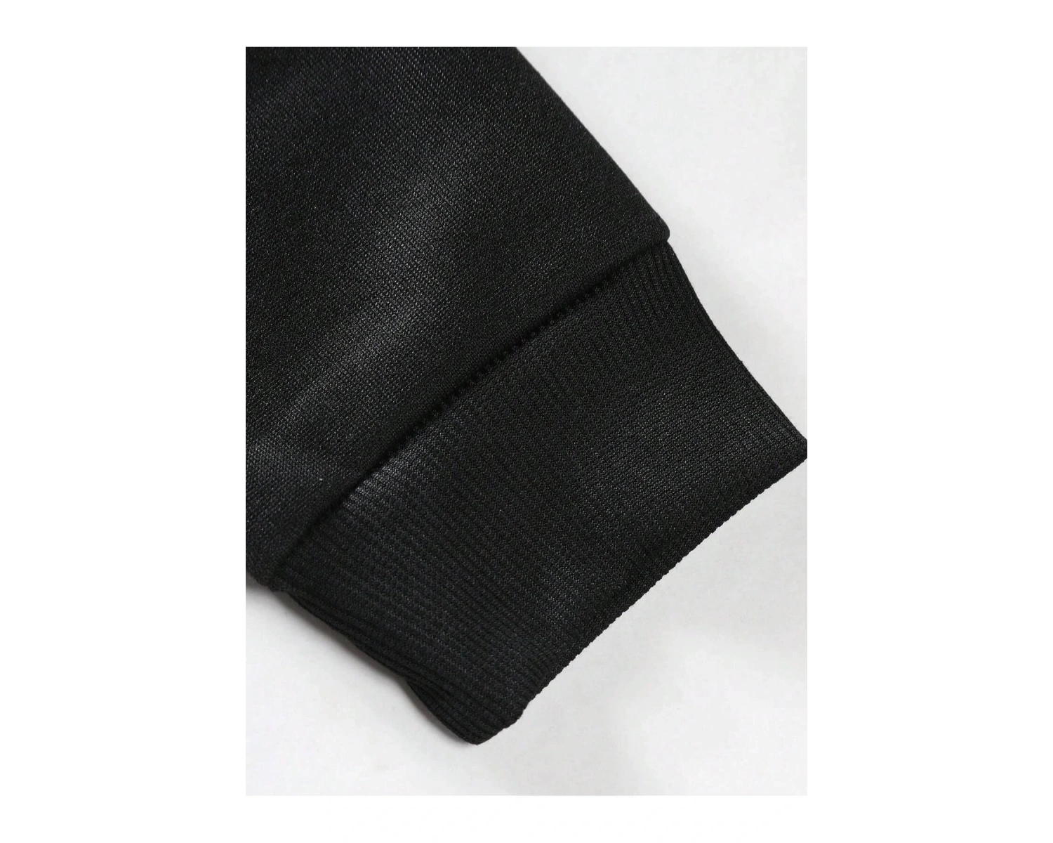 Manfinity Homme Hand Print Drop Shoulder Sweatshirt Beyaz