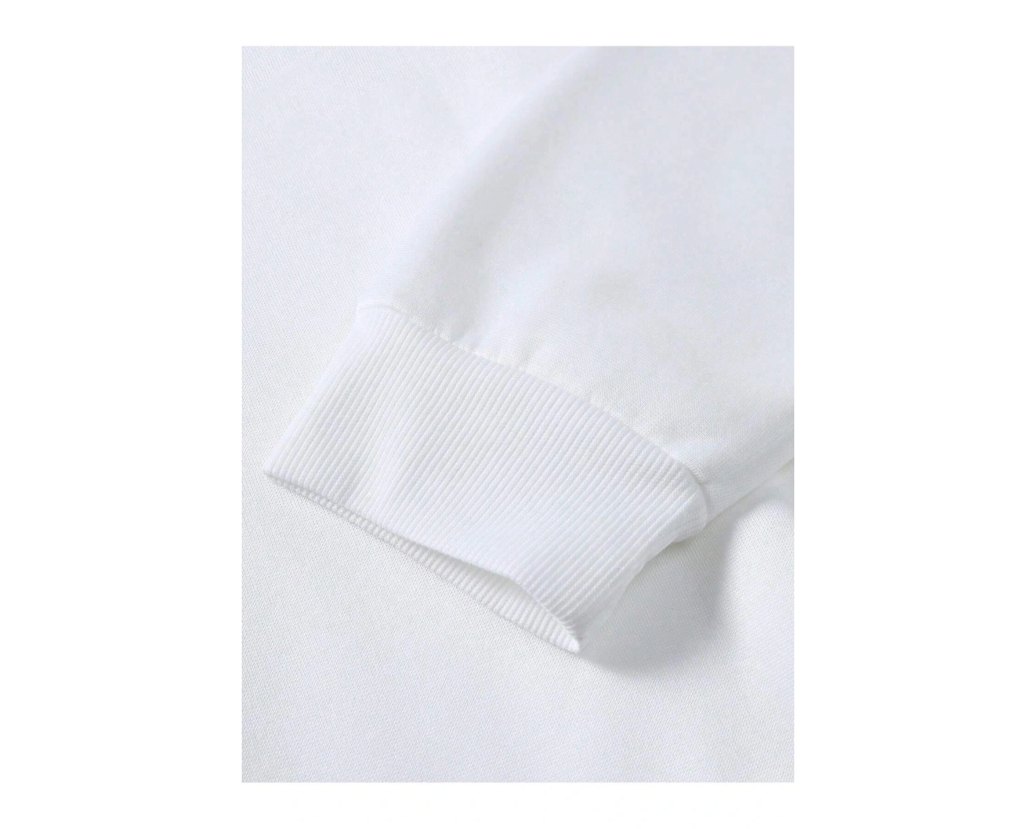 Manfinity Hypemode Bear Print Drop Shoulder Sweatshirt Beyaz