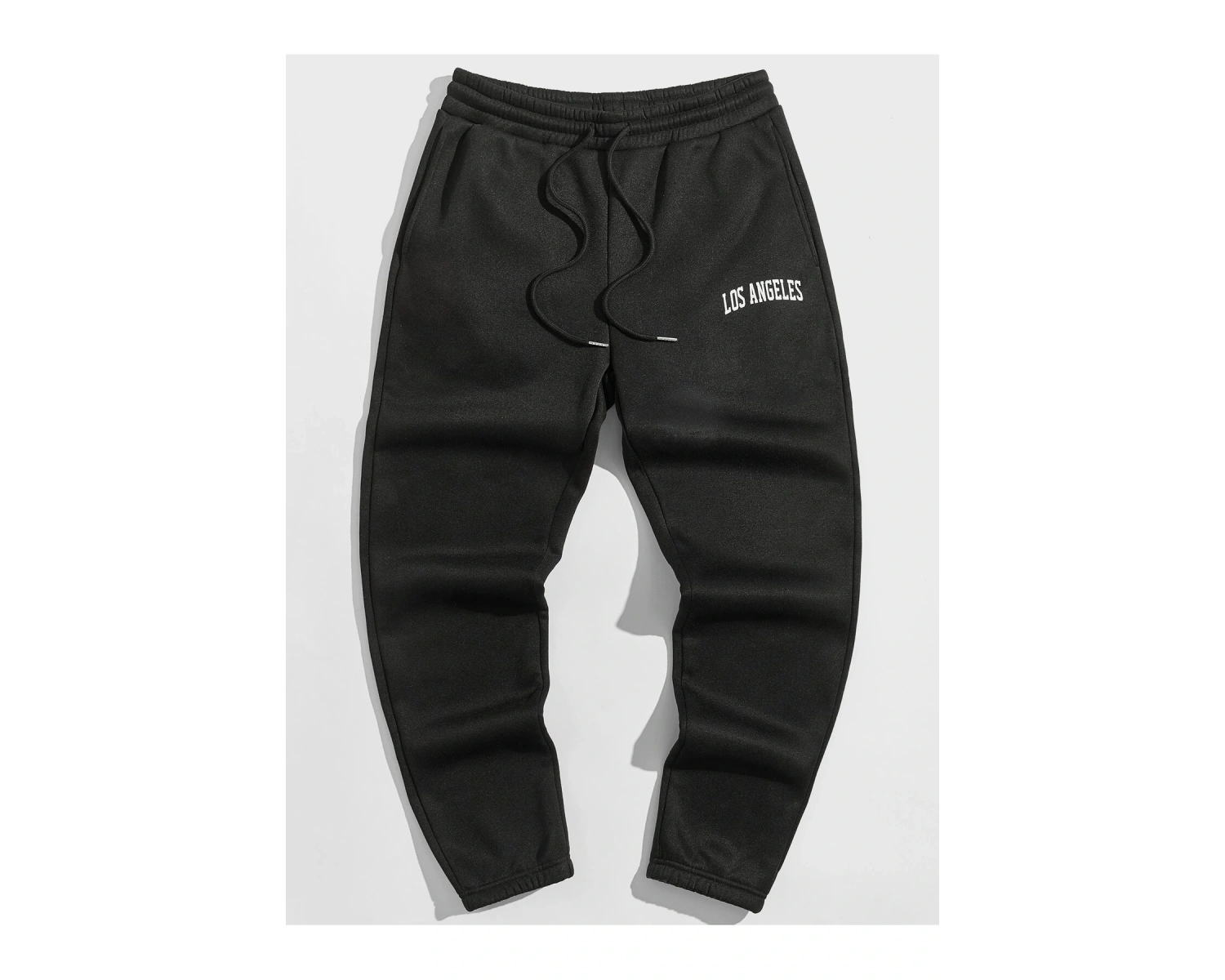 Manfinity Hypemode Erkek Mektup Grafik İpli Bel Termal Eşofman Altı