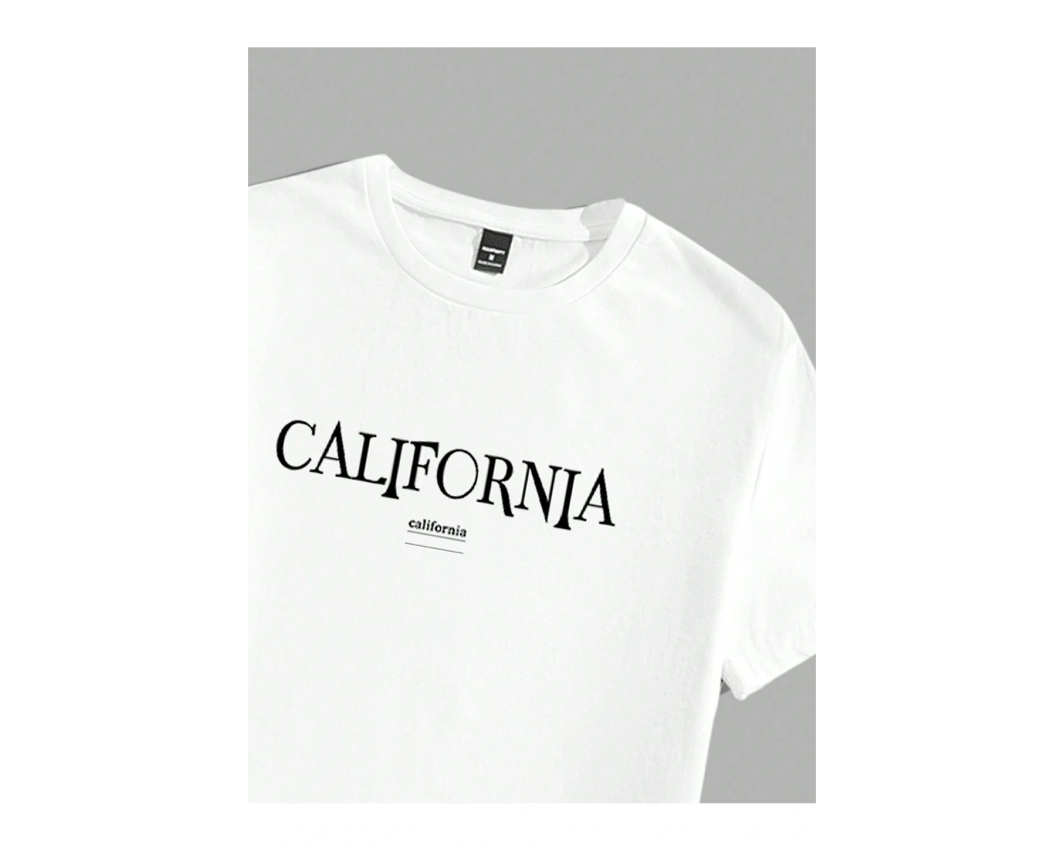 Manfinity Hypemode Erkek Mektup ollu Günlük Tişört Ve Şort Takımı