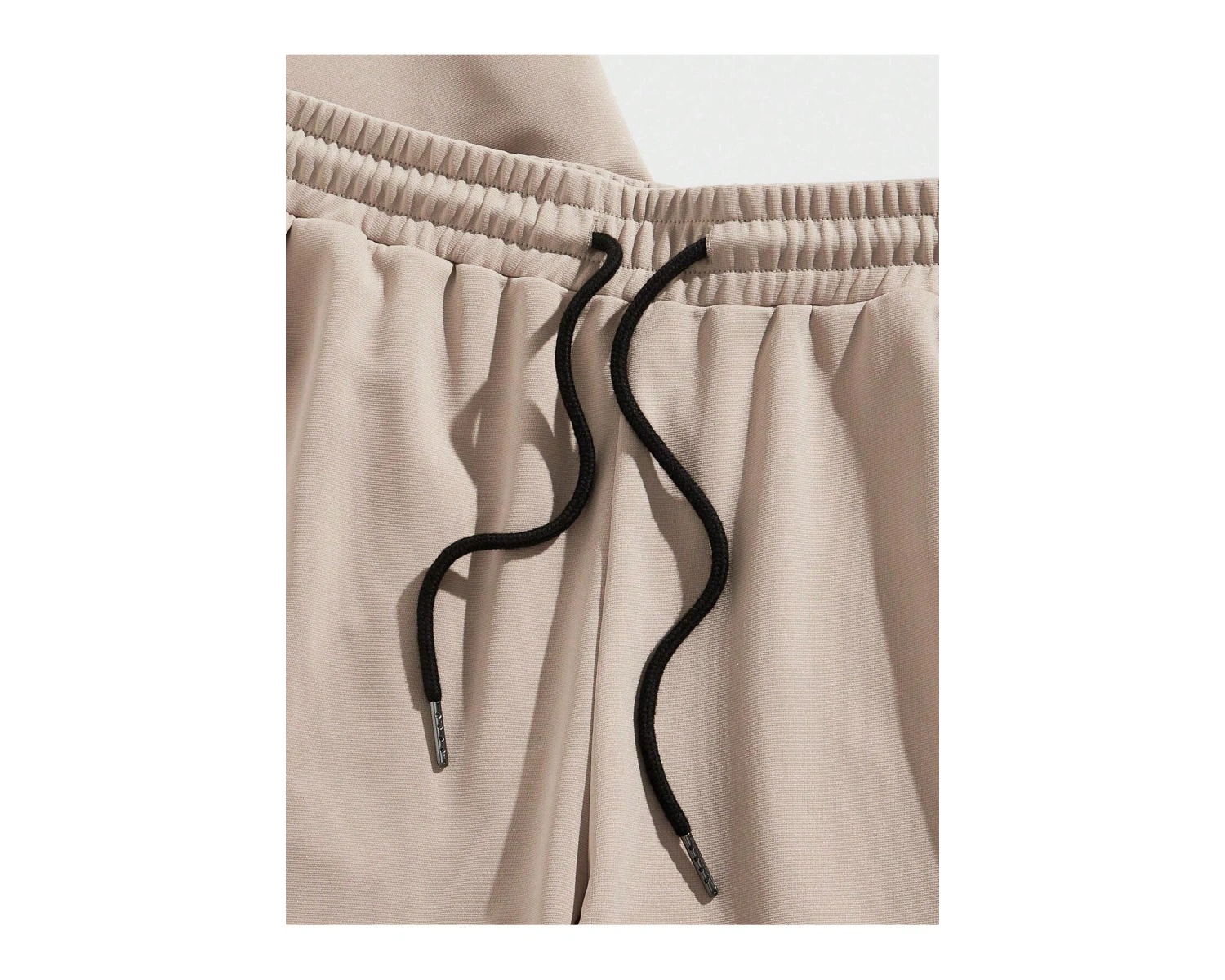 Manfinity Hypemode Erkek Mektup ollu Günlük Tişört Ve Şort Takımı