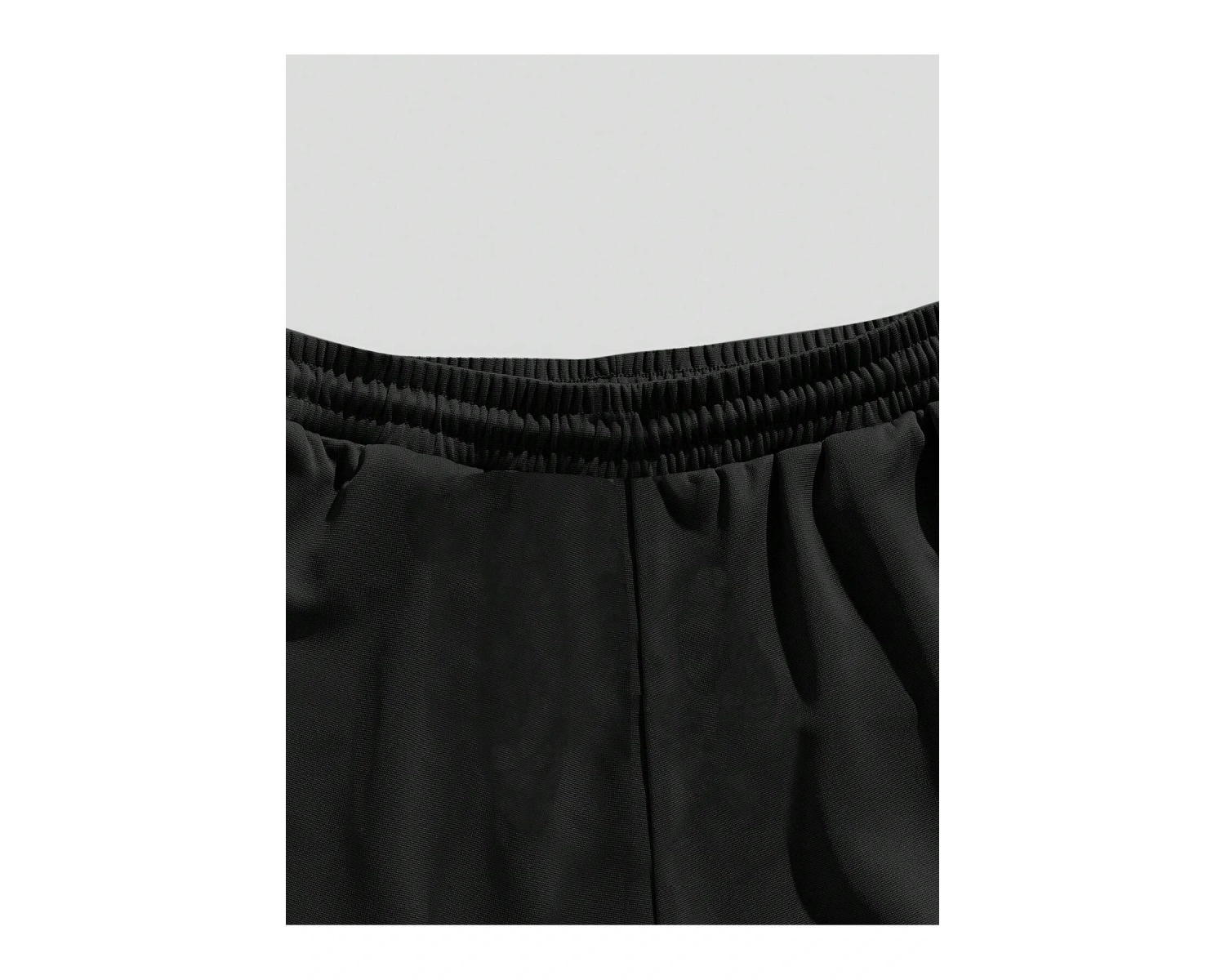 Manfinity Hypemode Erkek Mektup ollu Günlük Tişört Ve Şort Takımı