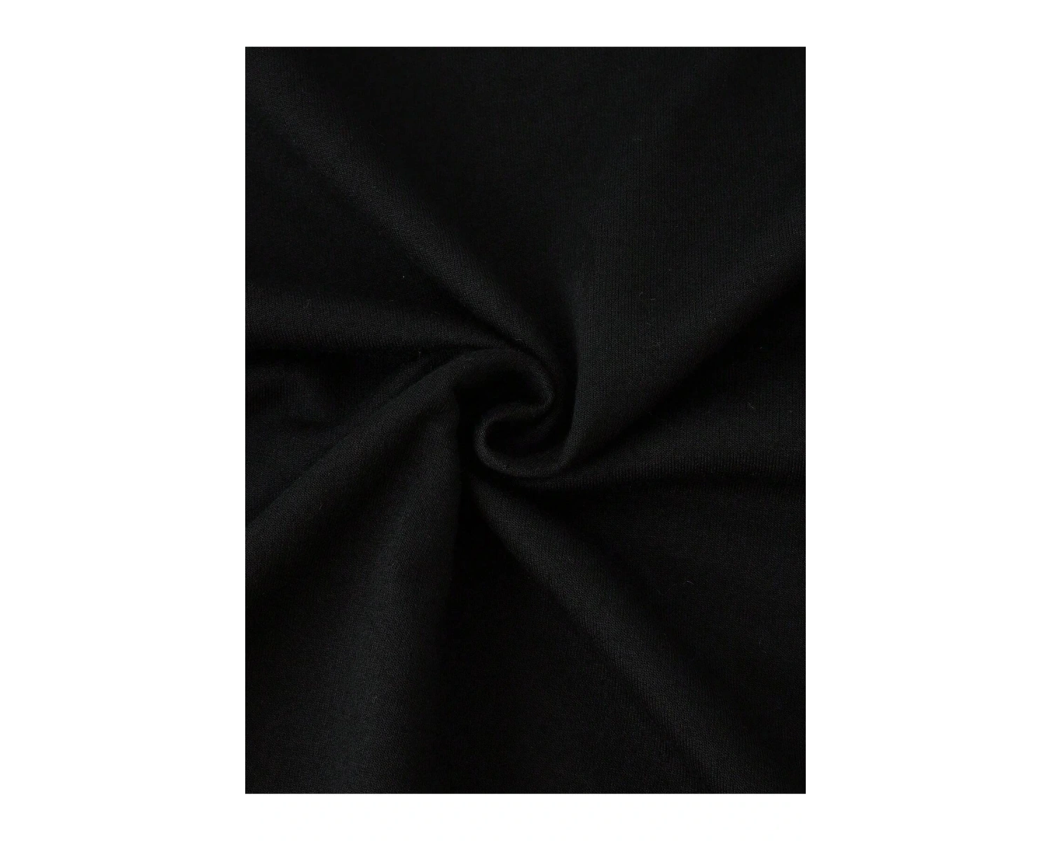 Manfinity Hypemode Mountain & Slogan Graphic Sweatshirt Siyah