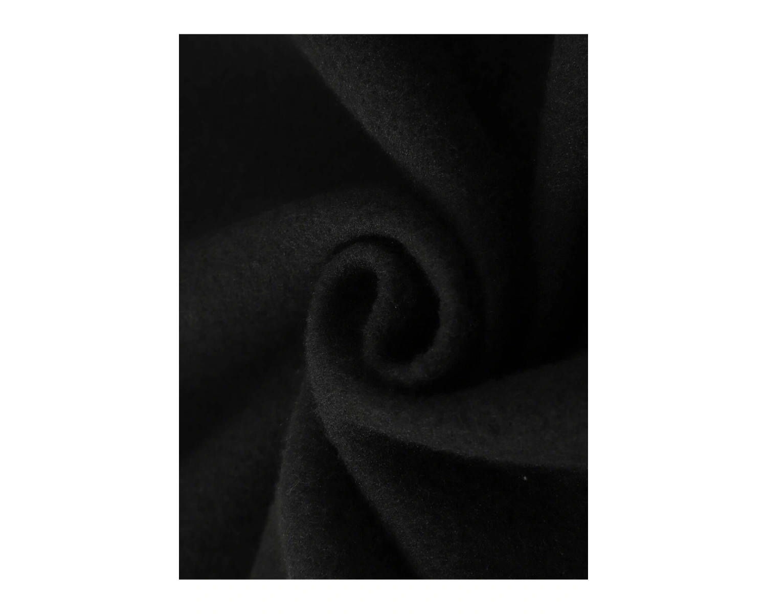 Manfinity Hypemode Slogan Graphic Kangaroo Pocket Drawstring Hoodie Siyah