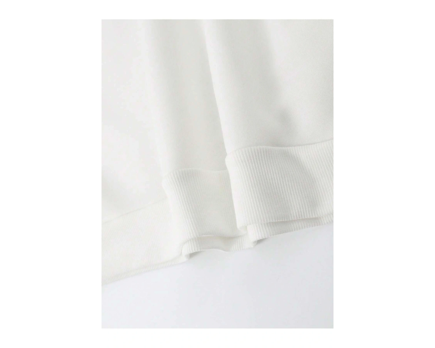 Manfinity LEGND Lion Print Lined Sweatshirt Beyaz