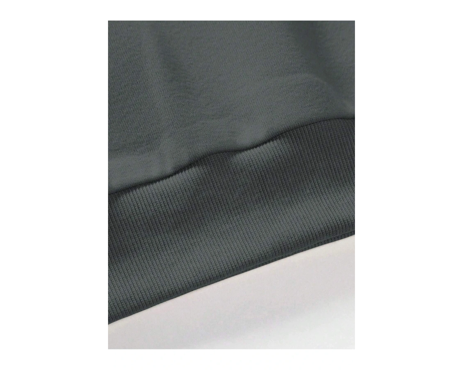 Manfinity Sporsity Letter Graphic Lined Sweatshirt Gri