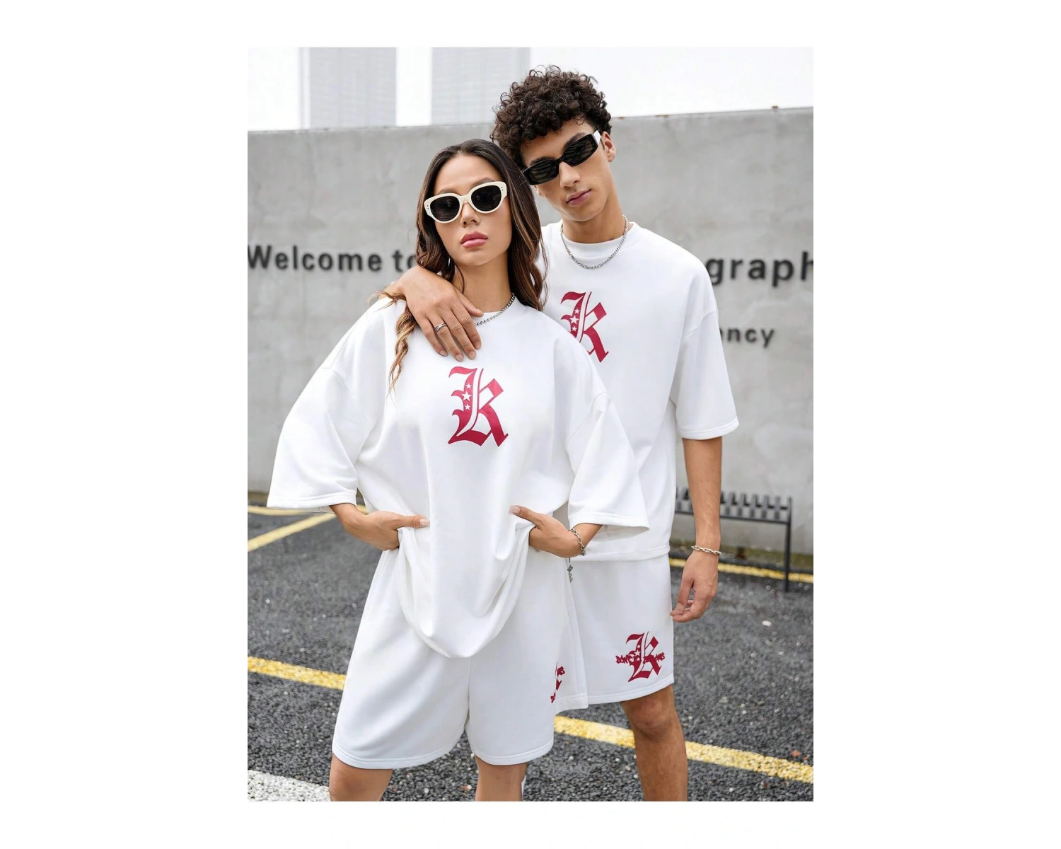 Manfinity Unisex 2 Adet Tişört ve Şort Takımı