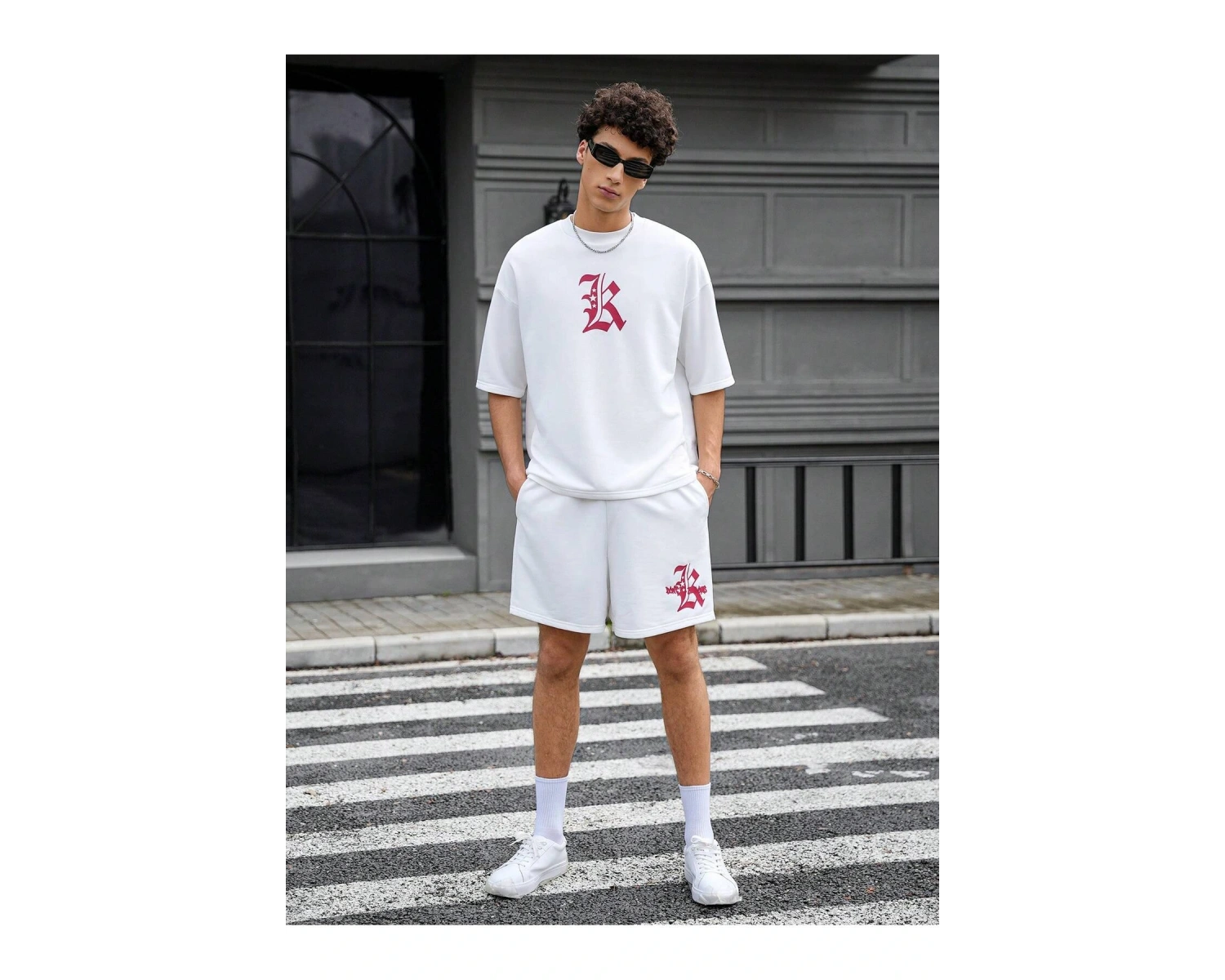 Manfinity Unisex 2 Adet Tişört ve Şort Takımı