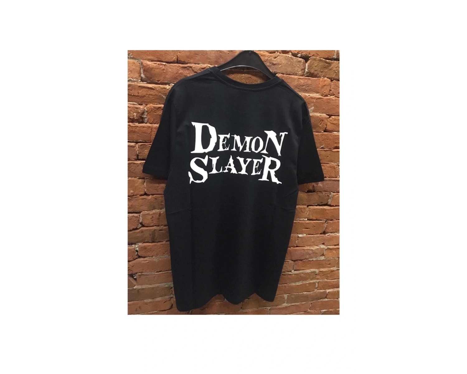 MAVİ Anime Unisex Demon Slayer Tanjiro Nezuko Sırt Baskılı Tişört DMNS856325