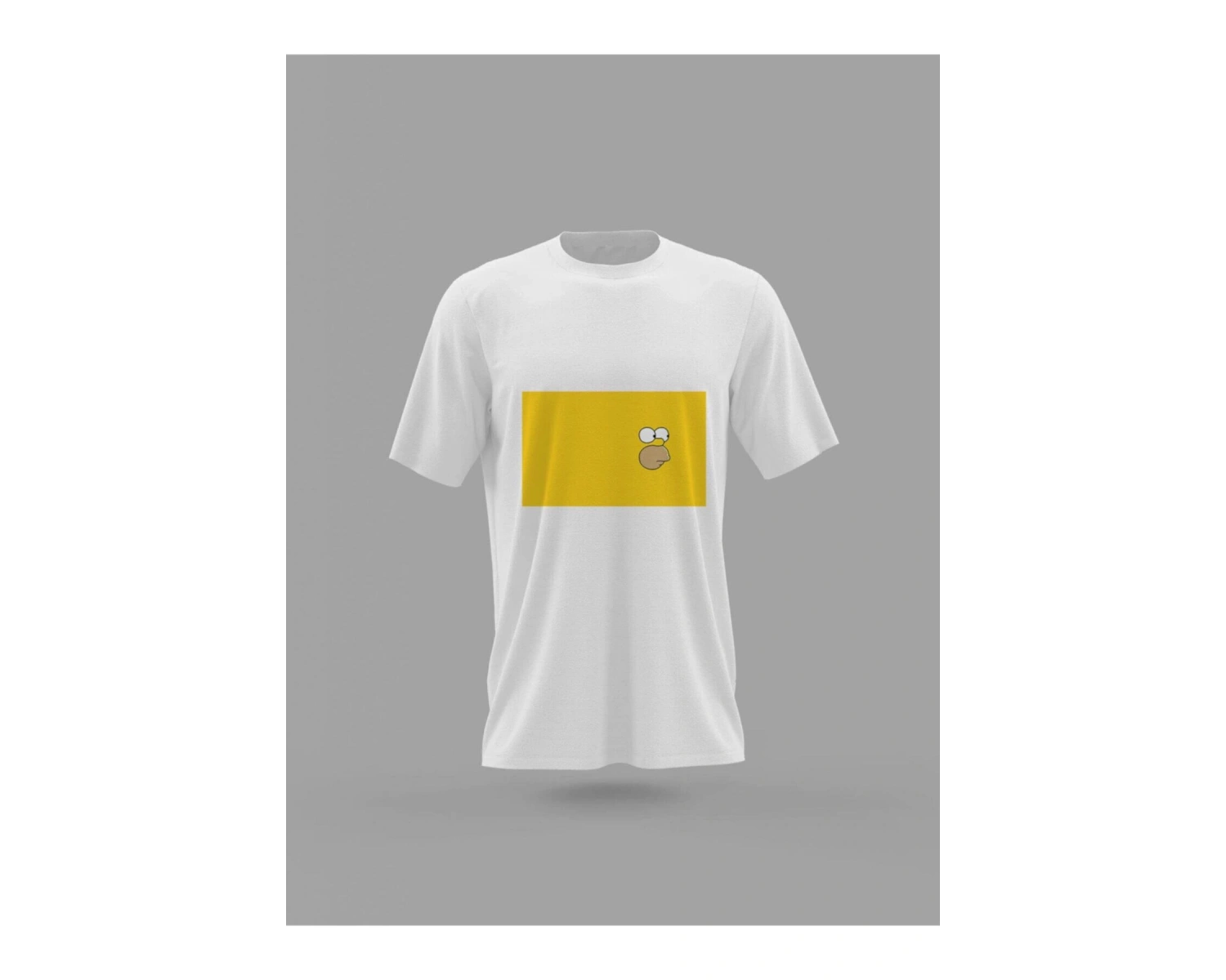 MAVİ Simpson Sarı Minimal Baskılı T-shirt PNRMTSHRT4314