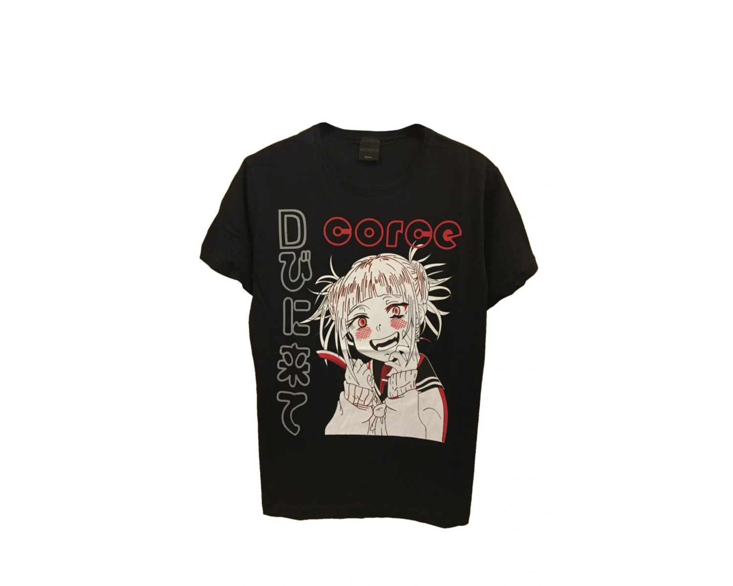 MAVİ Unisex Anime My Hero Academia Himiko Toga Tişört HMKTG5864