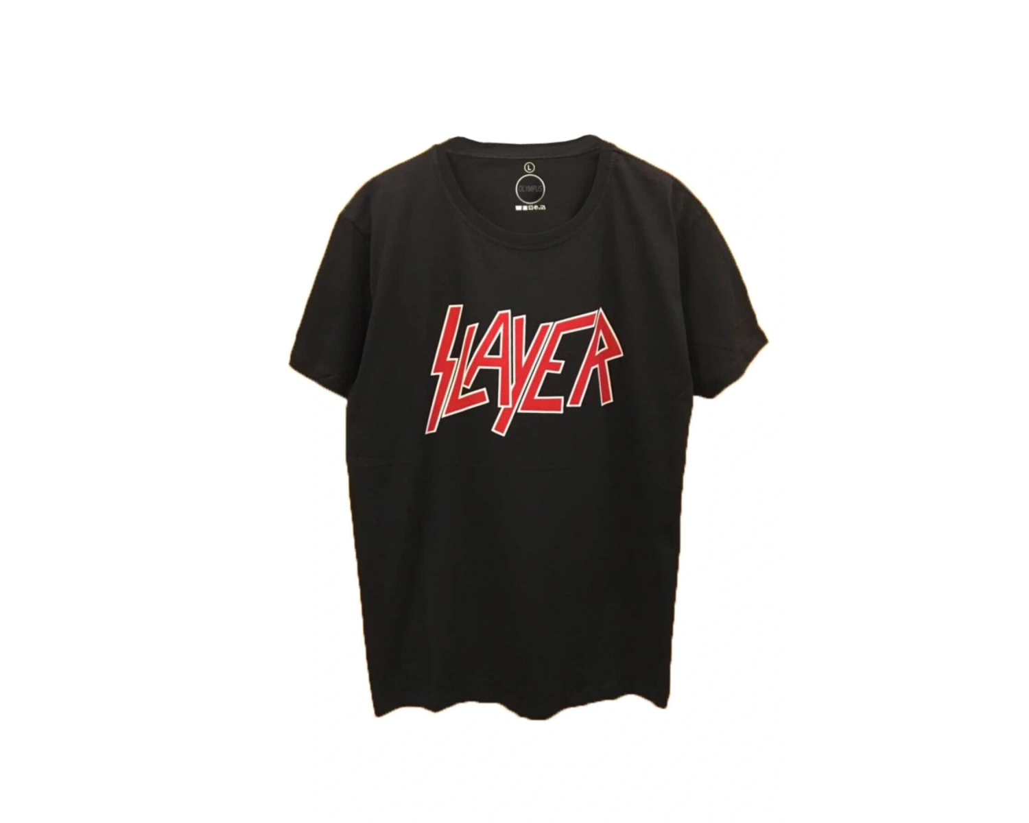 MAVİ Unisex Rock Müzik Slayer Siyah Tshirt DSSA6654