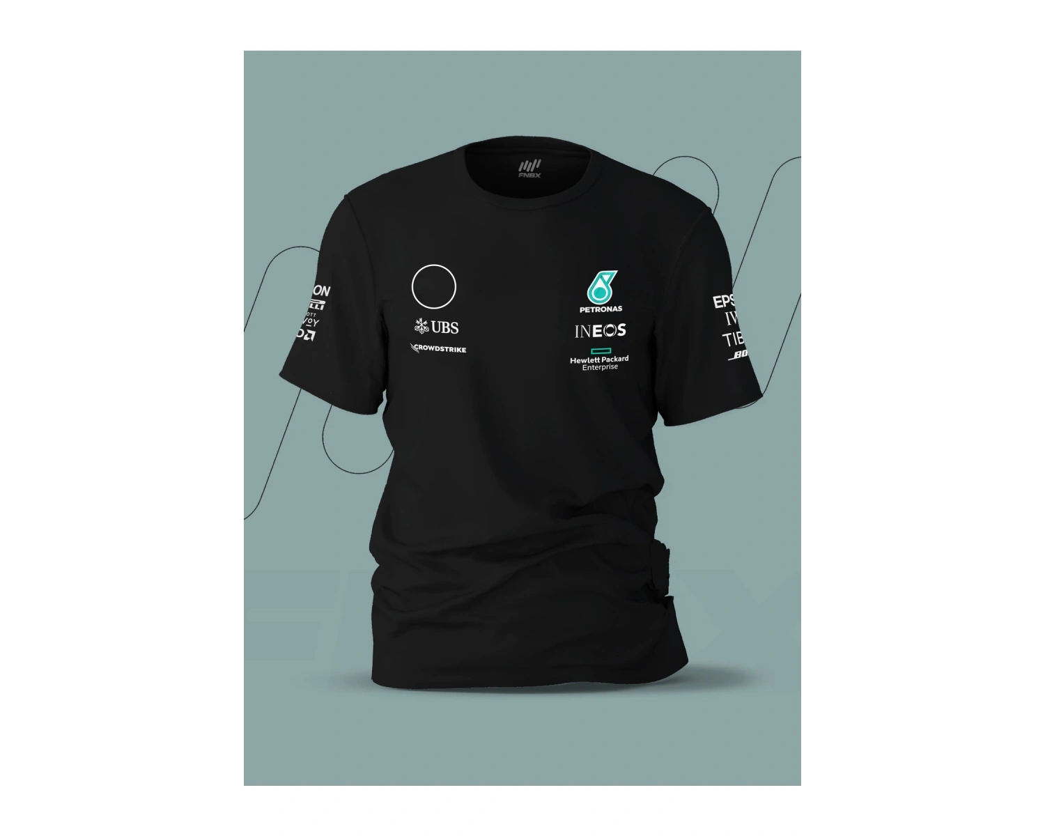 Mclaren 2021 F1 Parlayan Baskılı T-shirt