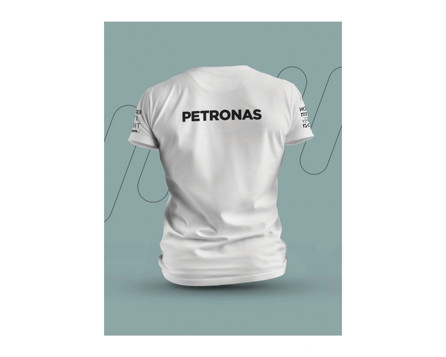 Mclaren 2021 F1 Parlayan Baskılı T-shirt