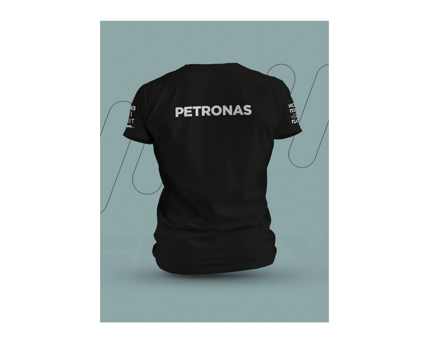 Mclaren 2021 F1 Parlayan Baskılı T-shirt