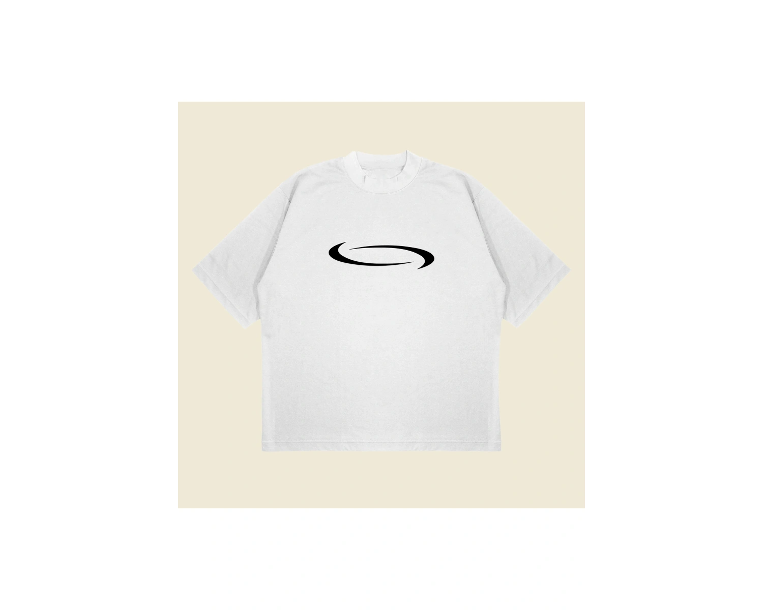 Mclaren Baskılı Oversize Unisex Pamuklu Nefes Alan Kalın Kumaşlı