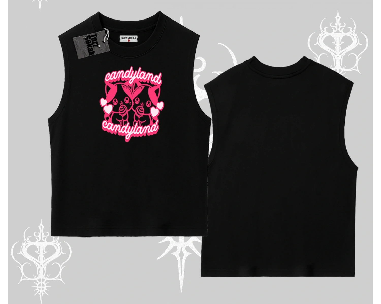 Meow Yazılı Kedi Portre Baskılı Babby Tee Tshirt