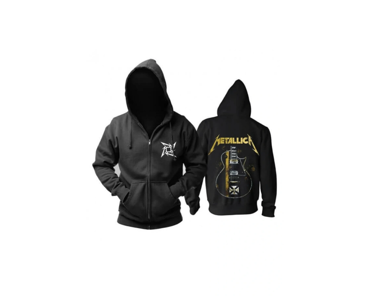 Metallica Hoodie Kapşonlu Fermuarlı Sweat 14051