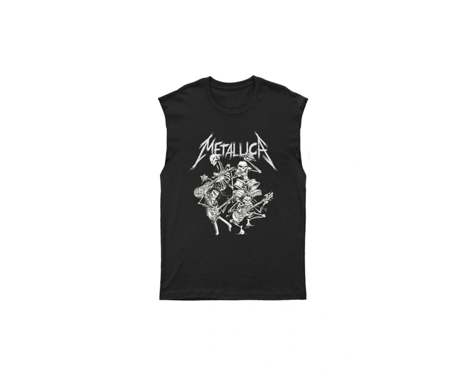 Metallica Kesik Kol Tişört Kolsuz T-shirt Bkt5634