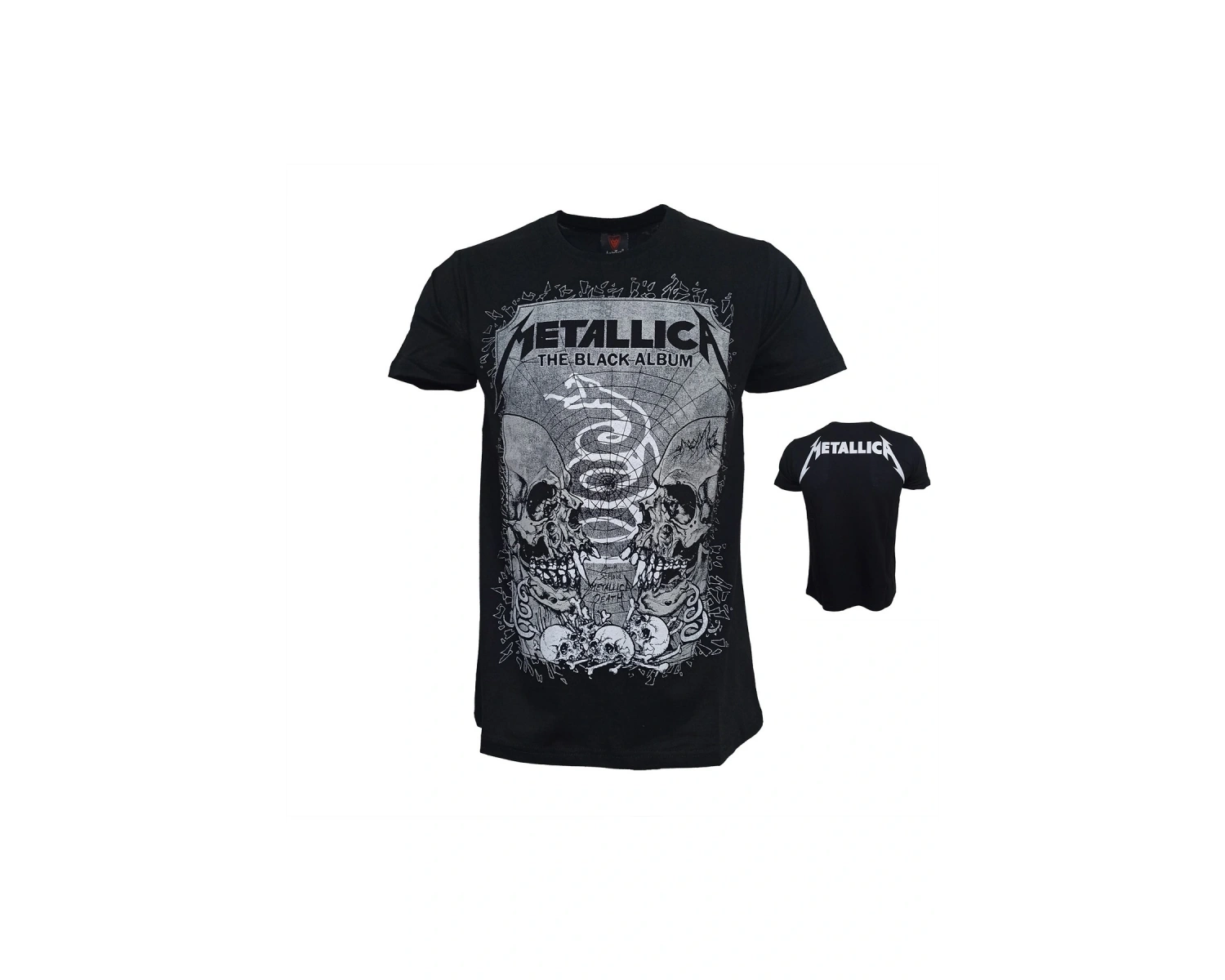 Metallica the Black Album Metal Band Baskılı Penye Tişört