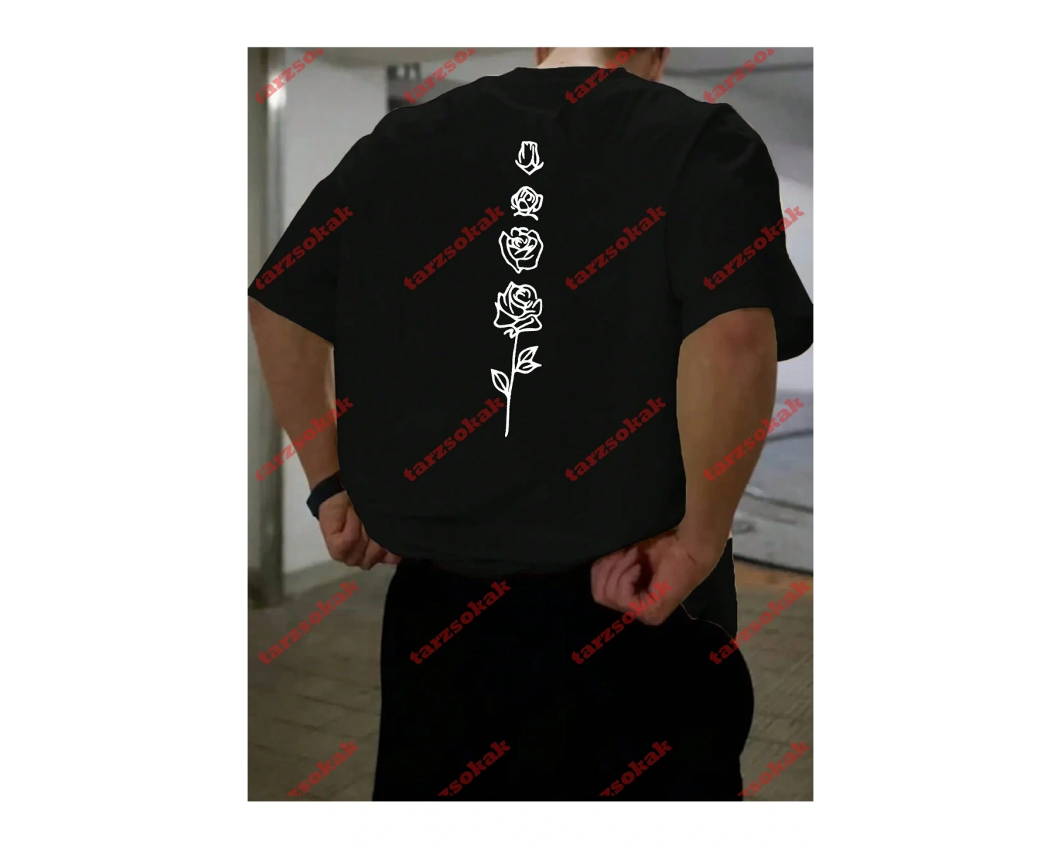 Model 3173 Erkek Yazlık Yuvarlak Yaka Kısa Kollu Günlük Tişört, Yaz