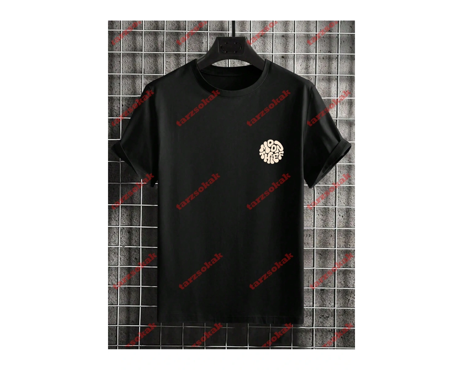 Model 3178 Erkek Yazlık Yuvarlak Yaka Kısa Kollu Günlük Tişört, Yaz